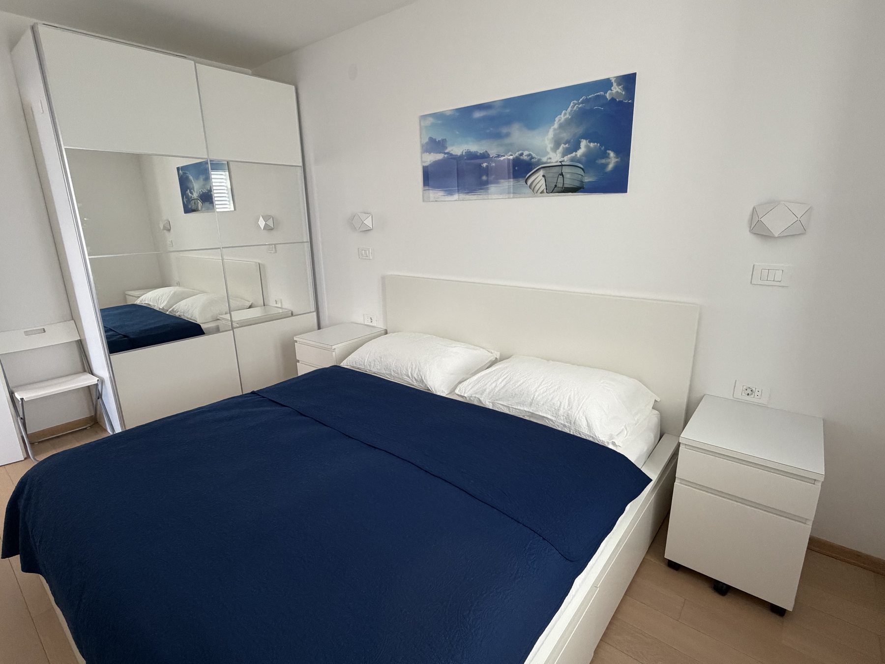 Spavaća soba Apartment Blue